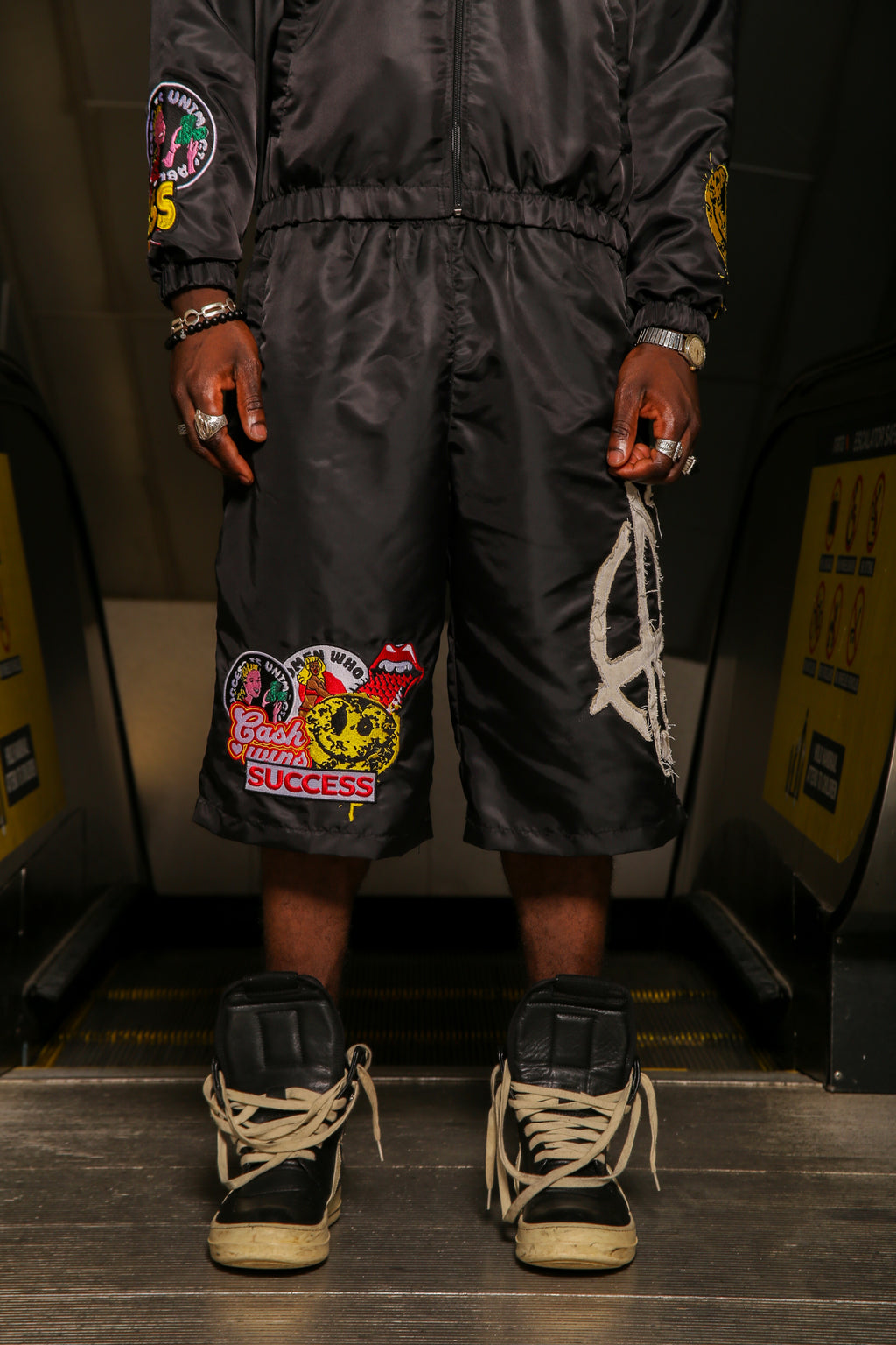 "Success Over War™" Windbreaker Jorts