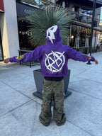 Purple Success Double Zip