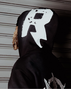Black SuccessZip Hoodie – Black