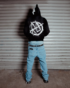 Black SuccessZip Hoodie – Black