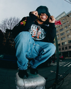 Black SuccessZip Hoodie – Black