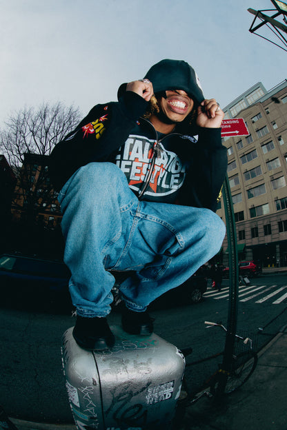 Retaliation "Mode De Vie" Black Success Double Zip