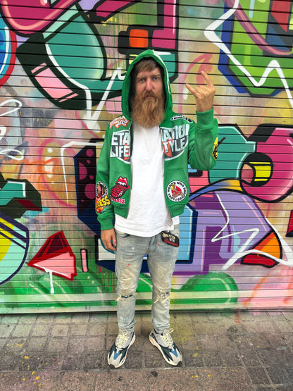 Retaliation “Mode De Vie” Green Success Double Zips