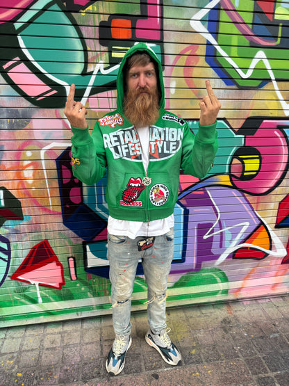 Retaliation “Mode De Vie” Green Success Double Zips