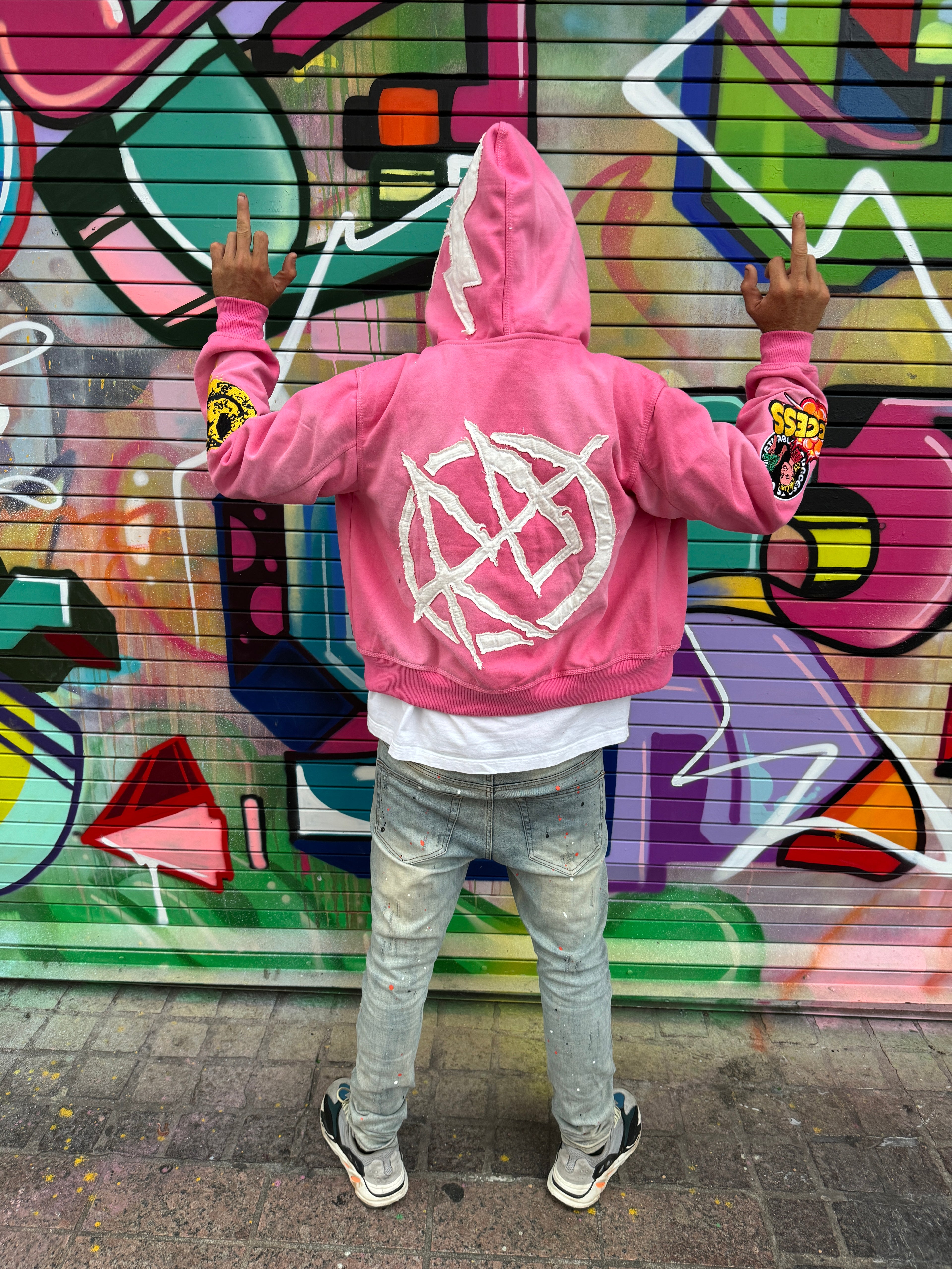 Retaliation “Mode De Vie” Light Pink Success Double Zips