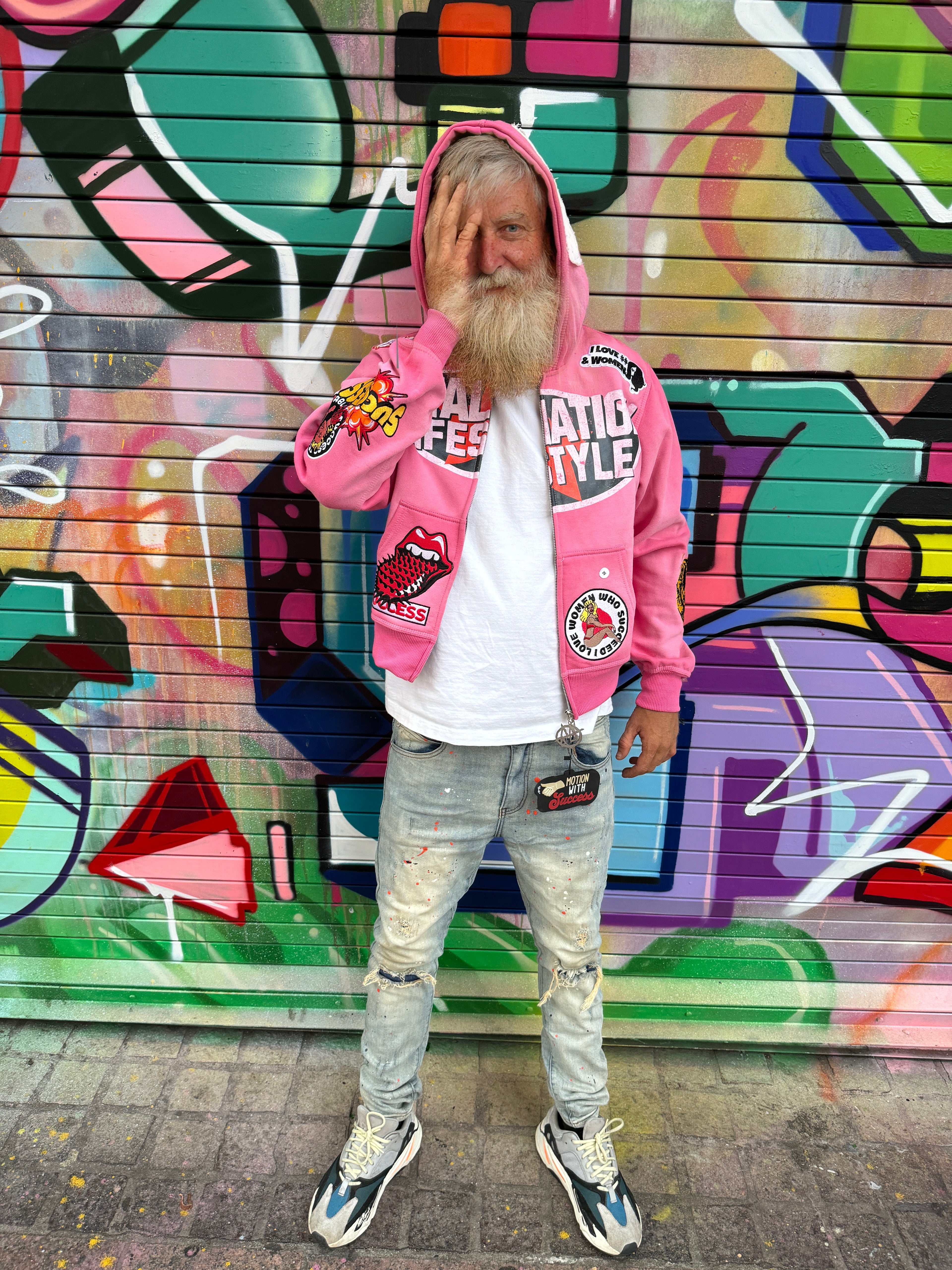 Retaliation “Mode De Vie” Light Pink Success Double Zips