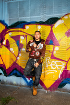 Brown Success Double Zips