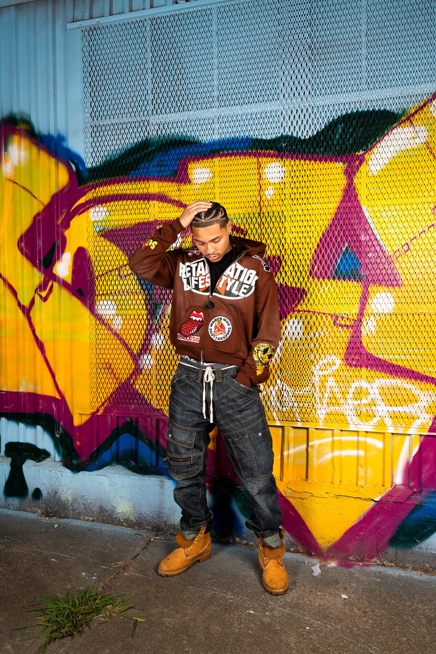 Retaliation “Mode De Vie” Brown Success Double Zips