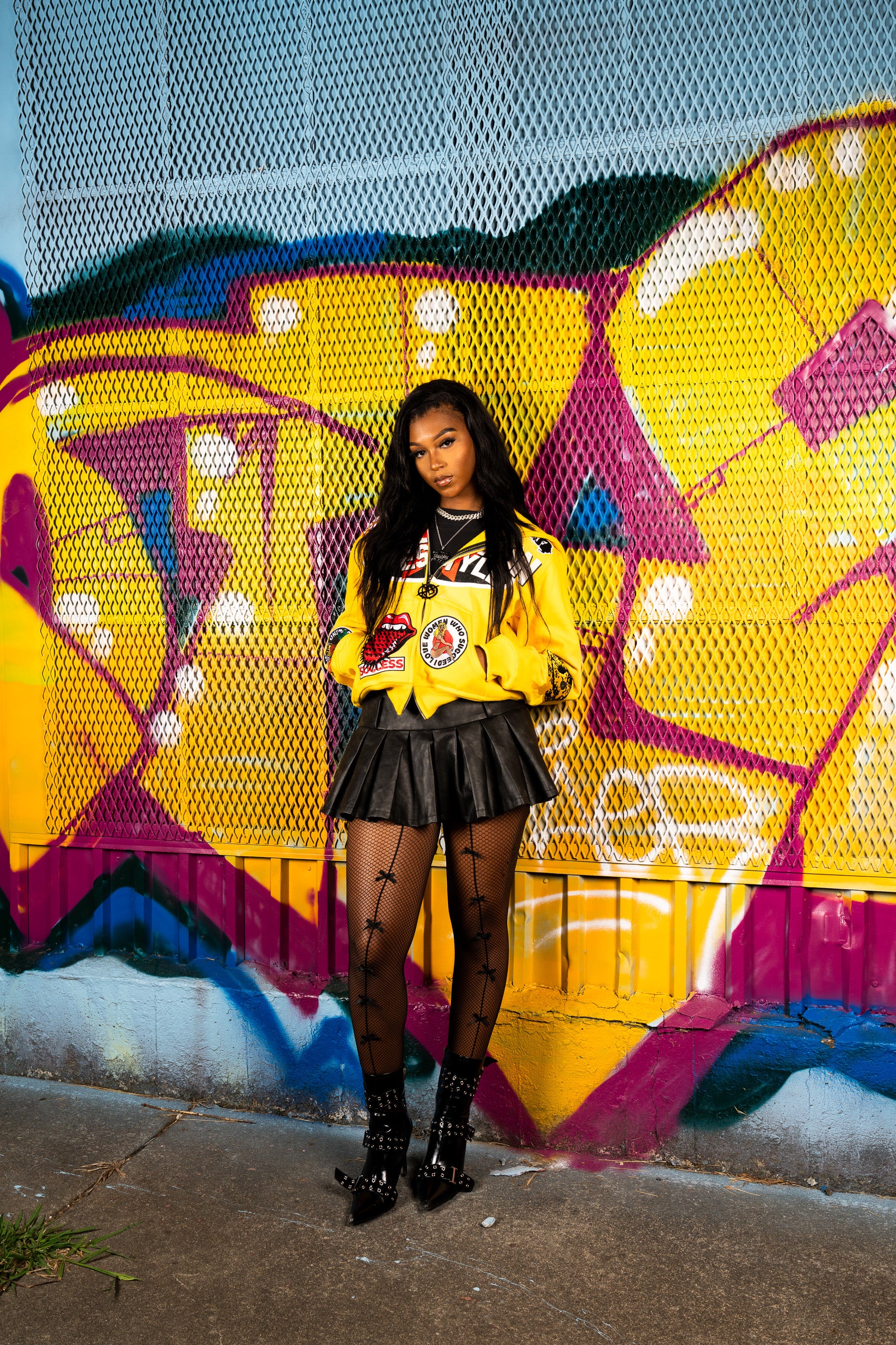 Retaliation “Mode De Vie” Yellow Success Double Zips