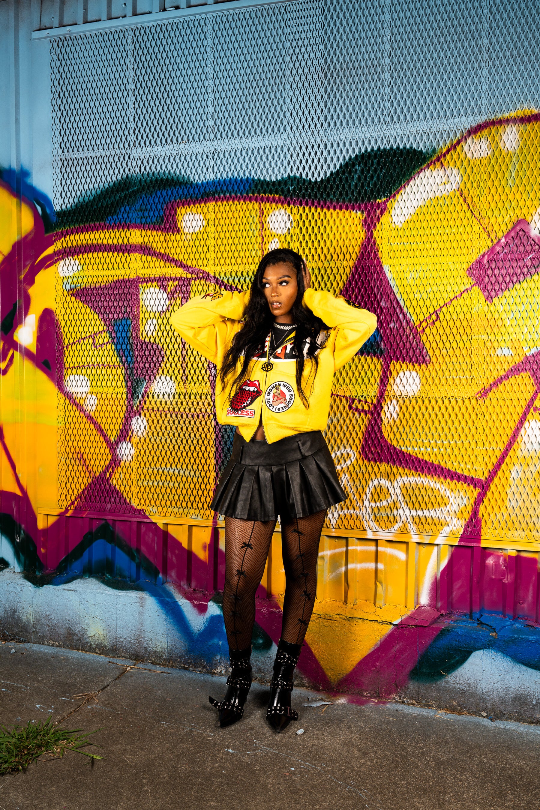 Retaliation “Mode De Vie” Yellow Success Double Zips