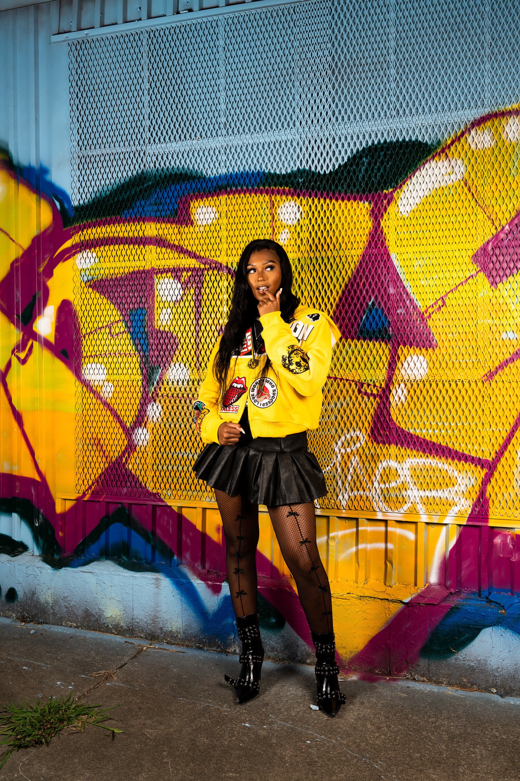 Retaliation “Mode De Vie” Yellow Success Double Zips