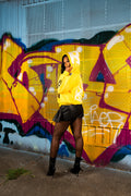 Yellow Success Double Zips