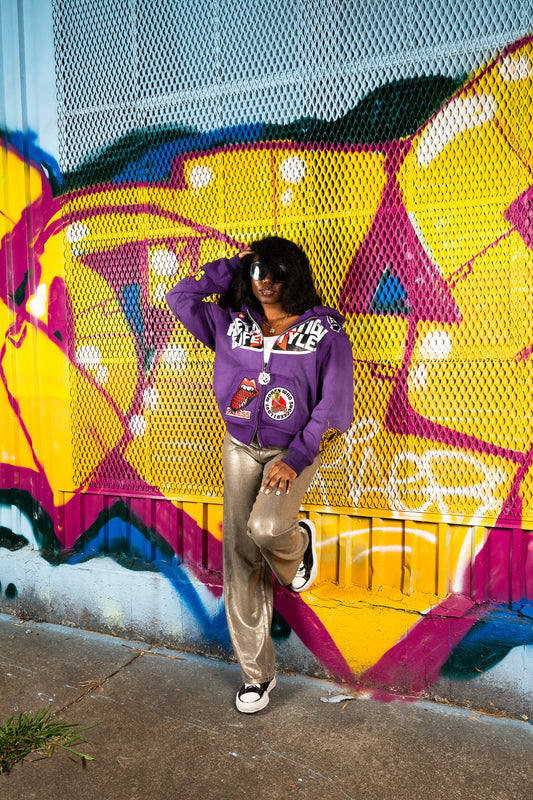 Retaliation "Mode De Vie" Purple Success Double Zip