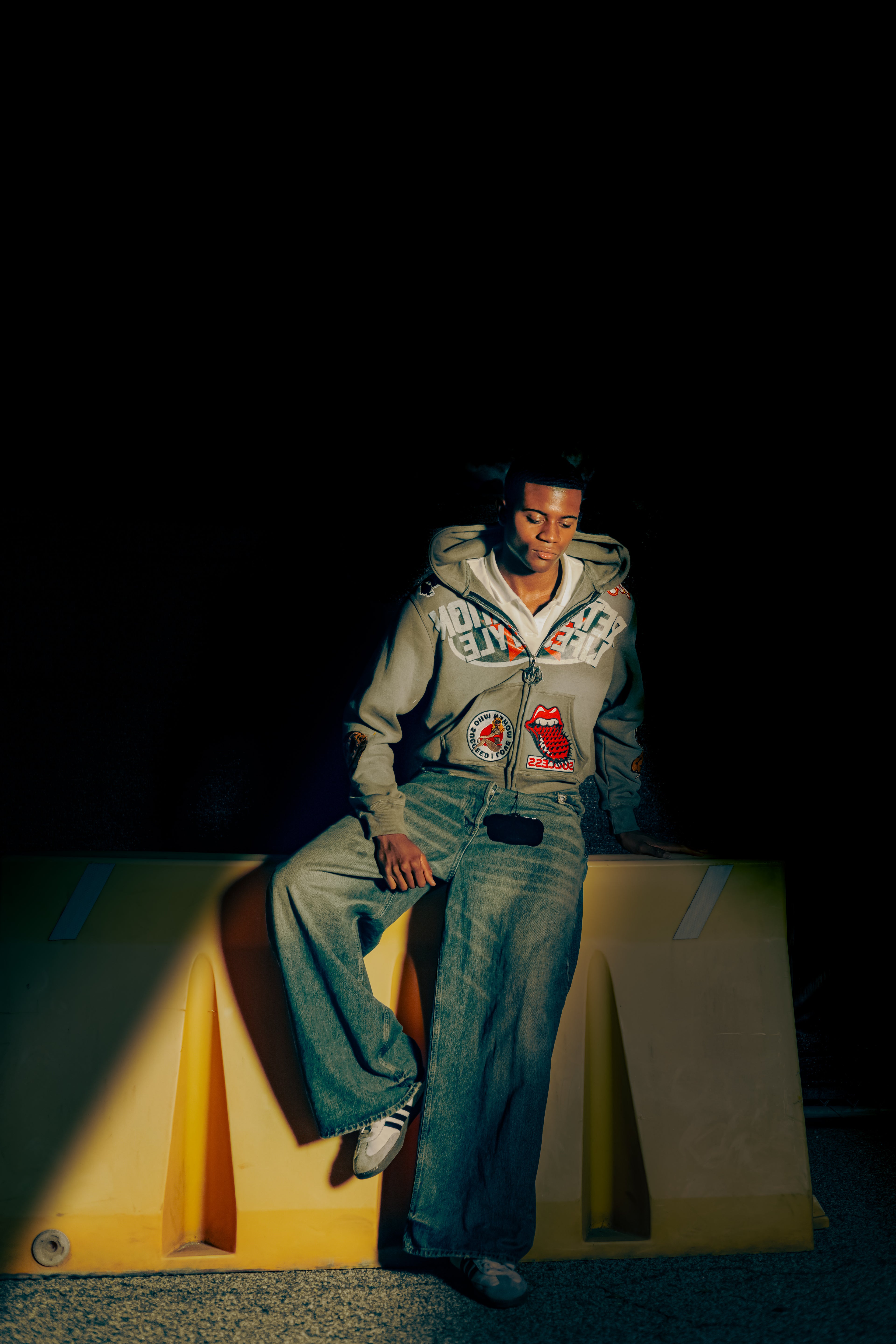 Retaliation “Mode De Vie” Grey Success Double Zips